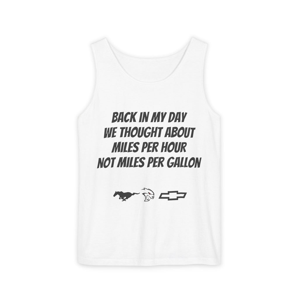 Muscle Car Tank Top