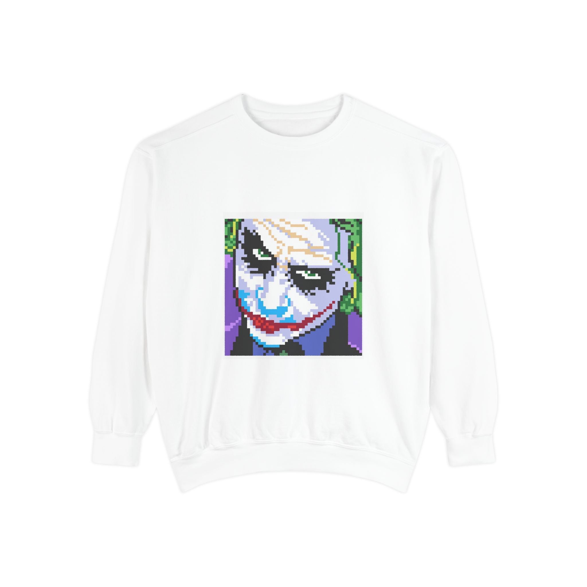 Joker Pixel Art Sweatshirt